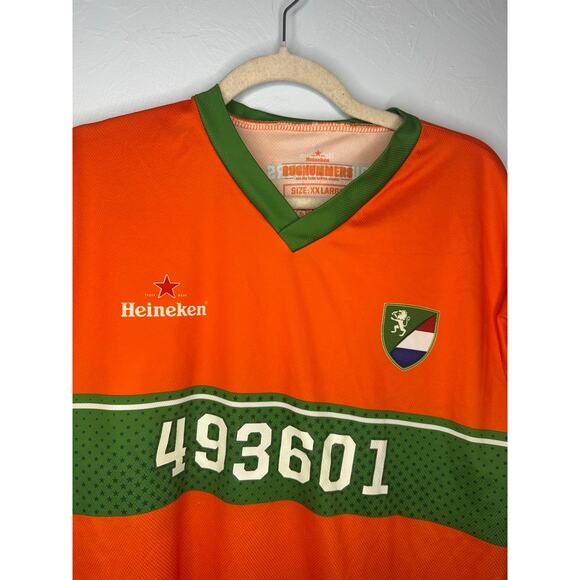 Heineken Rugnummers Soccer Football Jersey Size XXL (large) Holland Dutch - Picture 2 of 7